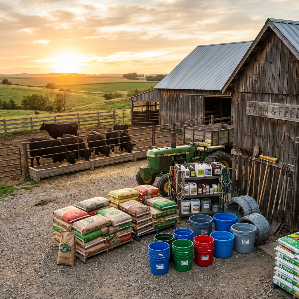 Produtos agropecuários e de campo