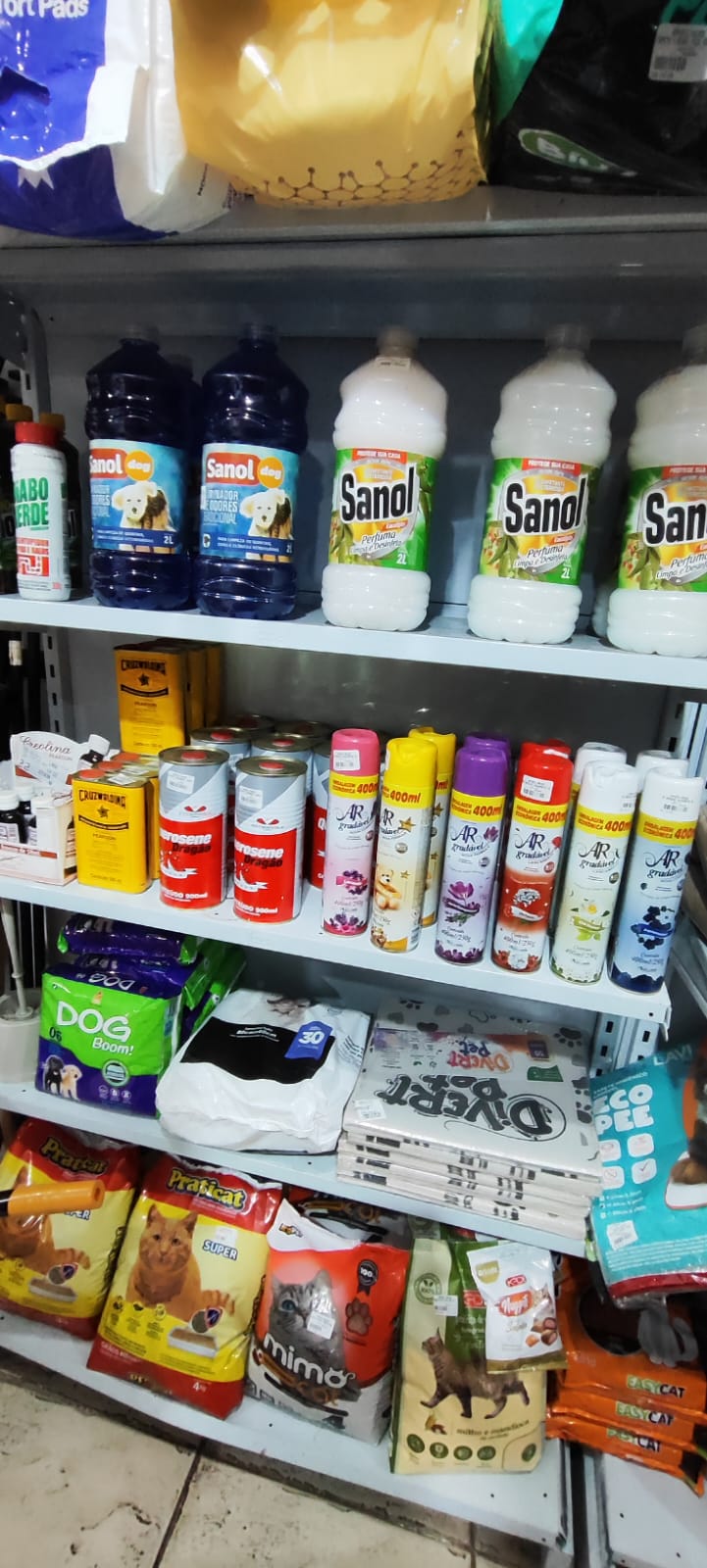 Produtos para limpeza, casa e jardim